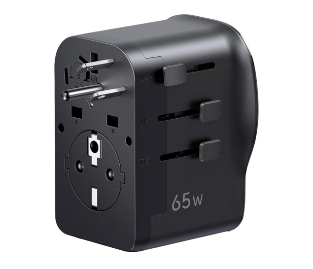 UGREEN Uniwersalny adapter podróżny S550 65W 2x USB-C 1x USB-A - 1488934 - zdjęcie 2